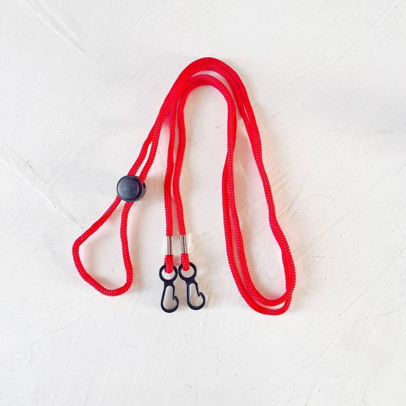 Mask Lanyard Adjustable - สายคล้องแว่นตาปรับระดับได้ป้องกันการสูญหาย, สายคล้องคออเนกประสงค์กันลม, สำหรับแว่นตา หน้ากาก หมวก, สำหรับผู้ชายและผู้หญิง