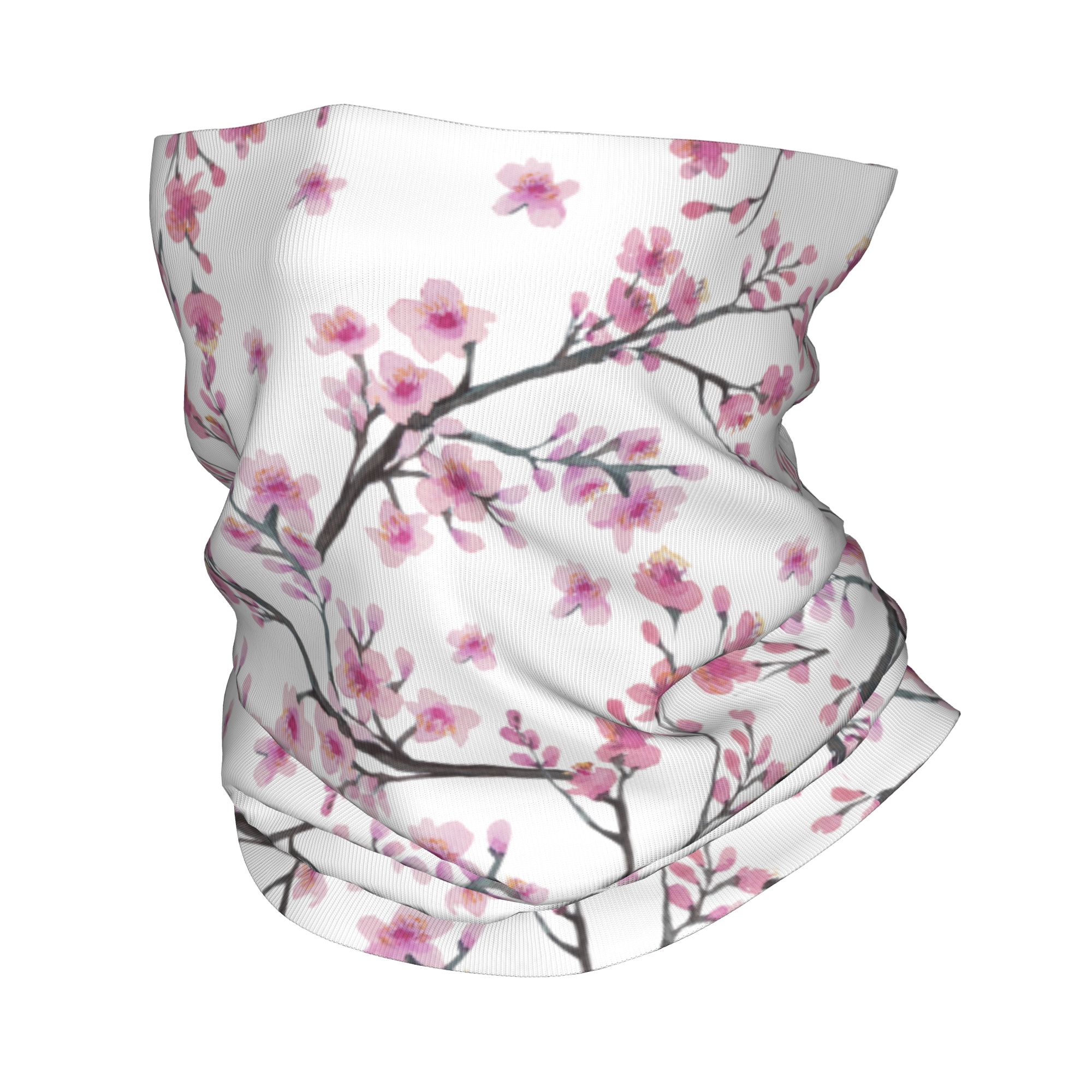 ผ้าพันคอปิดหน้ากันลมลายดอกซากุ - Neck Gaiter Face Cover บทวิจารณ์และราคา