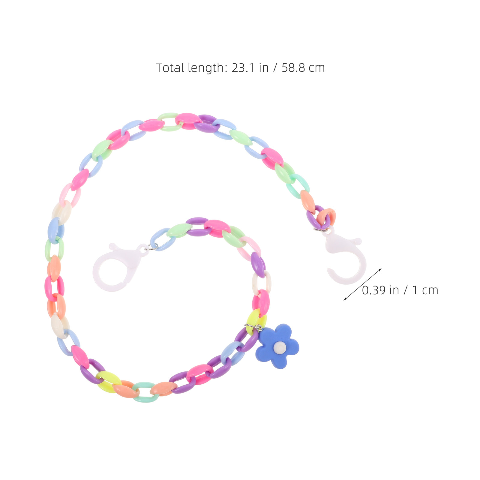 สร้อยคอมาสก์ลายดอกไม้สำหรับสาย - Mask Chain Holder บทวิจารณ์และราคา